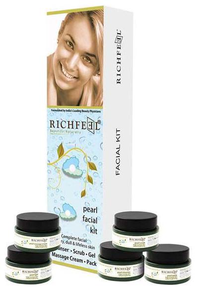 

Richfeel Pearl Facial Kit 5x50 g