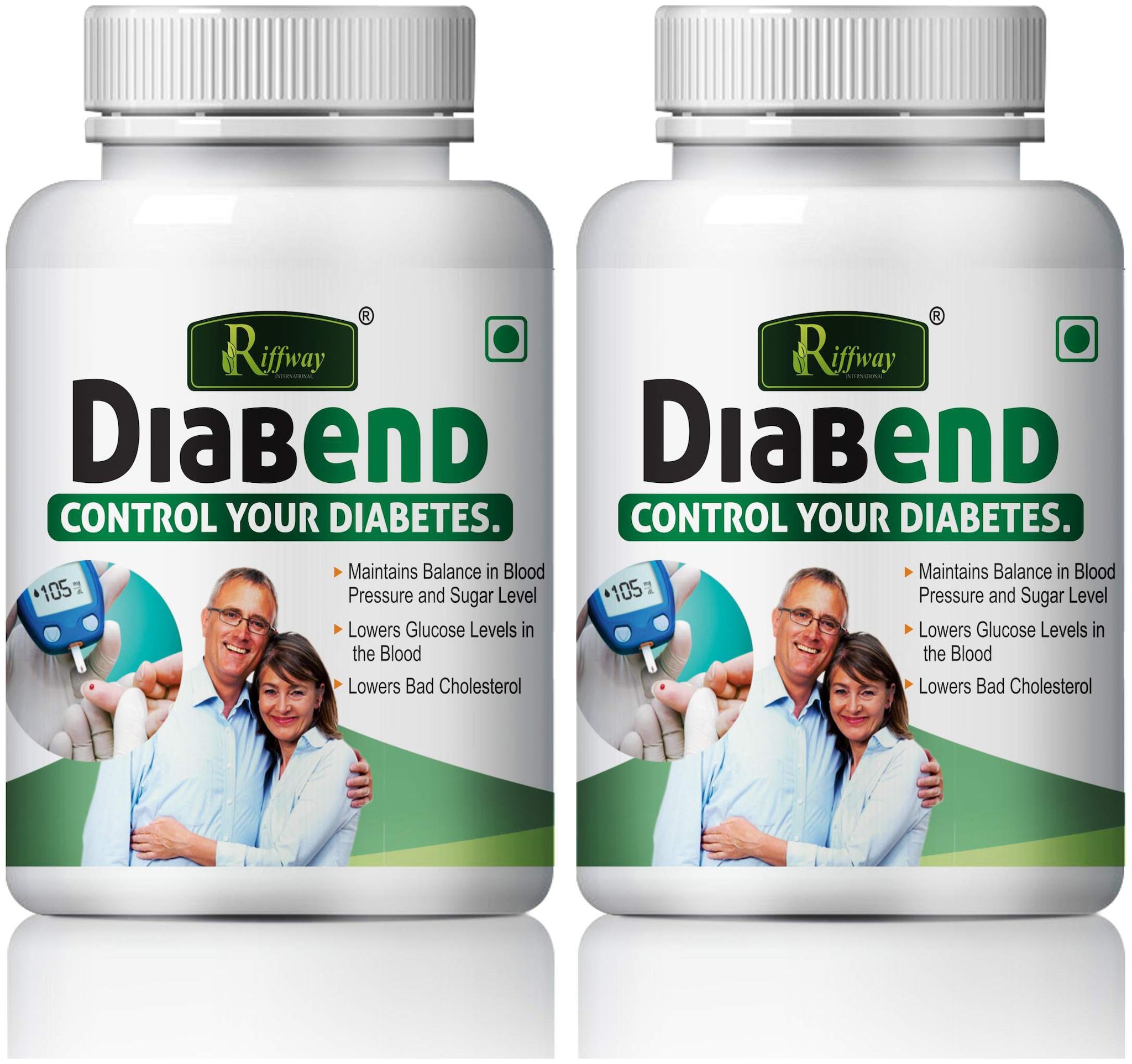 

Riffway Diabend For Control your diabetes blood sugar levels 100 Ayurvedic (120 Capsules)