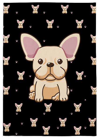 

Right Concepts Advt Self Designed Fleece Blanket for Pets Size-S Black