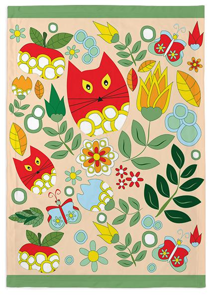 

Right Concepts Advt Self Designed Fleece Blanket for Pets Size-M Multi