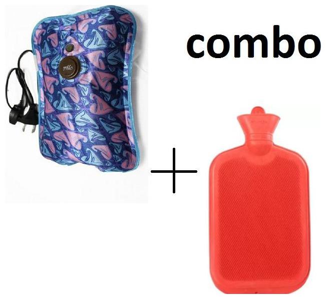 

Right Traders Combo Electric Heating Gel Pad Rubber Hot Water Bottle
