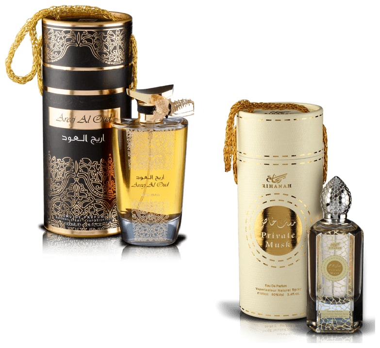 

Rihanah Areej Al Oud(100 ml) Private Musk(100 ml)Imported Eau De Perfume (Pack Of 2)