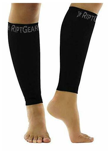 

RiptGear Calf Compression Sleeves for Women and Men (Pair) Graduated X-Large