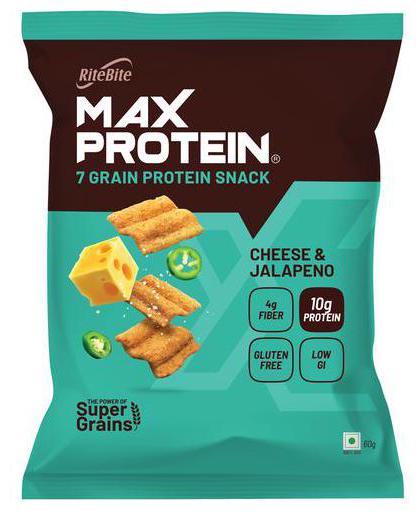 

RiteBite Max Protein Chips - Cheese Jalapeno 60 g
