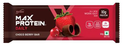 

RiteBite Max Protein Daily Choco Berry Bar 50 g