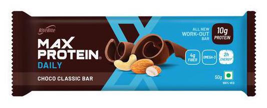 

RiteBite Max Protein Daily Choco Classic Bar 50 g