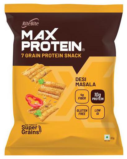 

RiteBite Max Protein Desi Masala Chips 60 g