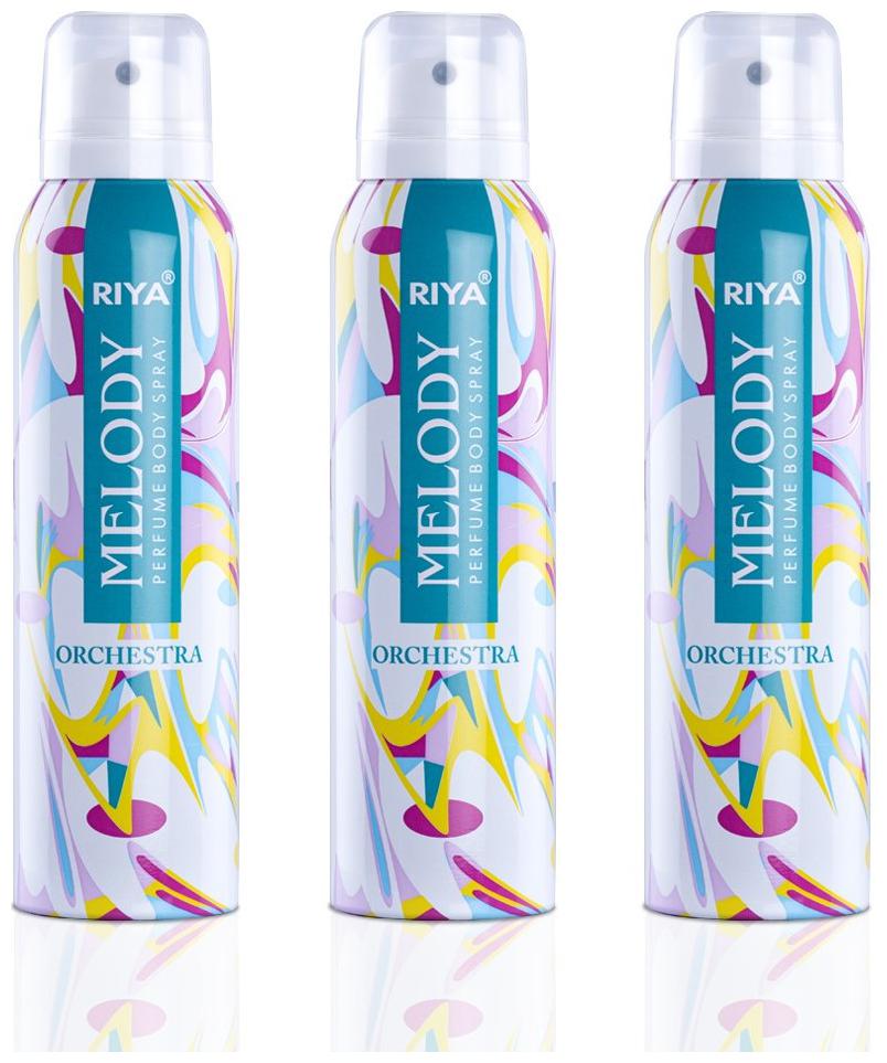 

Riya Melody Orchestra Deodorant 150 ml (Pack Of 3)
