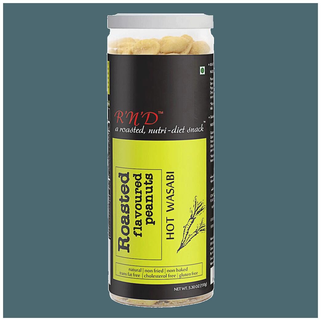 

R n D Roasted Flavoured Peanuts Hot Wasabi 150g