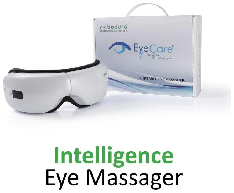 

Robocura Eye Massager With Heat Compression Music Vibration For Eyes