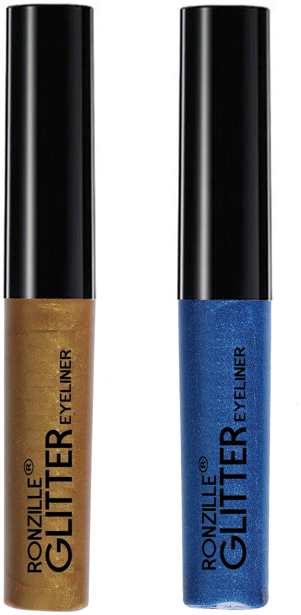 

Ronzille glitter Eyelinear Blue Gold 5ml(Pack of 2)