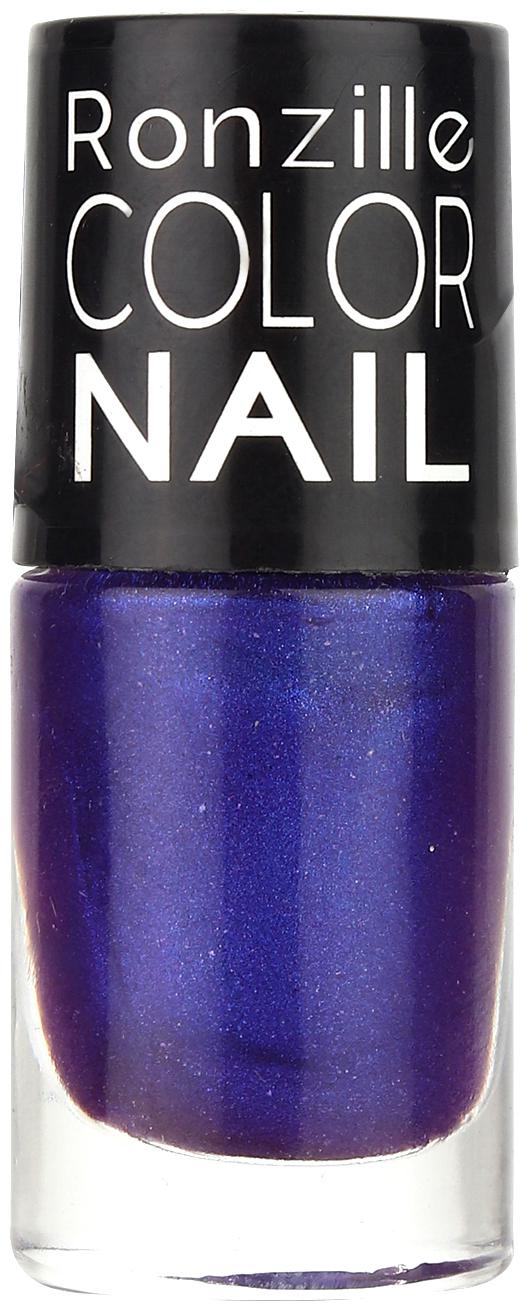 

Ronzille Matte Finish Nail Paint With Quick Dry Formulation Oceanic Flecks (Blue) 6ml