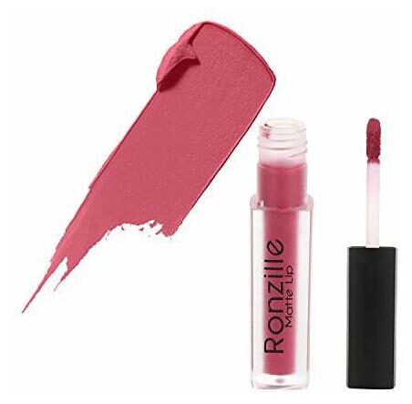 

Ronzille Matte Liquid Lipstick (Hollywood Pink) Pink 6 ml Pack Of 1