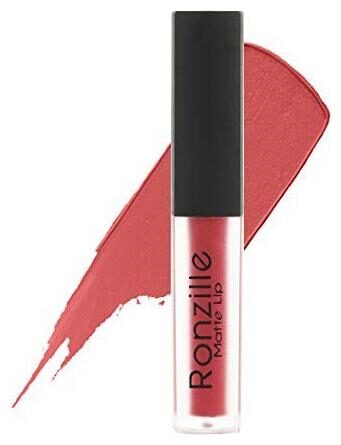 

Ronzille Matte Liquid Lipstick (Red Fuchsia) Red 6 ml Pack Of 1