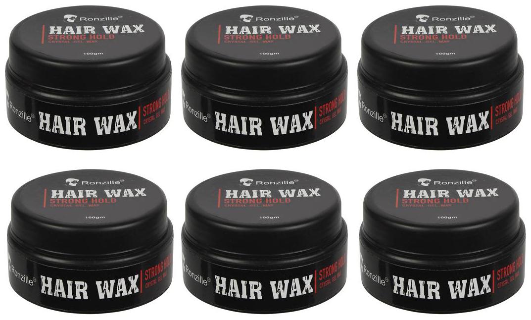 

Ronzille Strong Hair Hold Wax 100 g (Pack of 6)