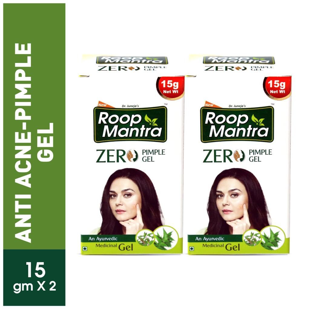 

Roop Mantra Zero Pimple Gel 15 g Pack of 2
