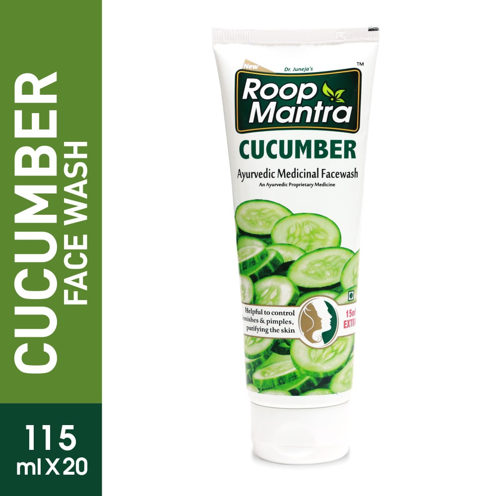 

Roop Mantra Face Wash 115ml (Herbal Cucumber) Pack Of 20