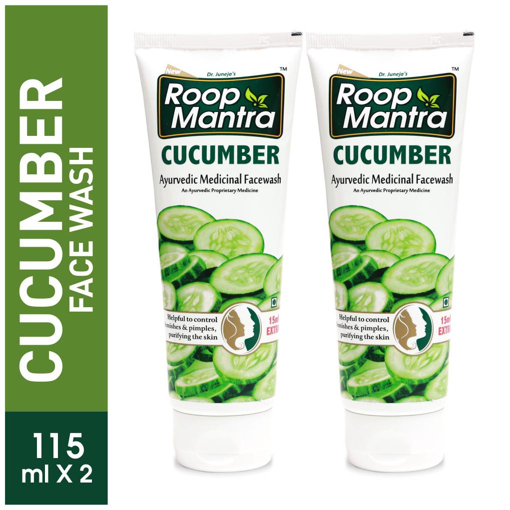 

Roop Mantra Cucumber Face Wash 115ml Pack Of 2