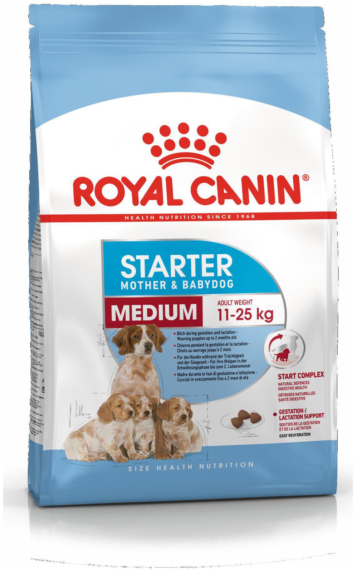 

Royal Canin Medium Starter Dry Dog Food 12 Kg