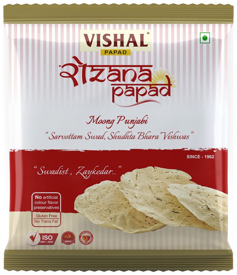 

Rozana Papad Moong Punjabi - (400gm Pack of 2)