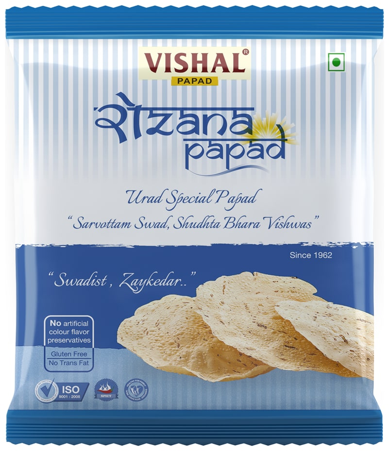 

Rozana Papad Urad Special - (400gm Pack of 2)
