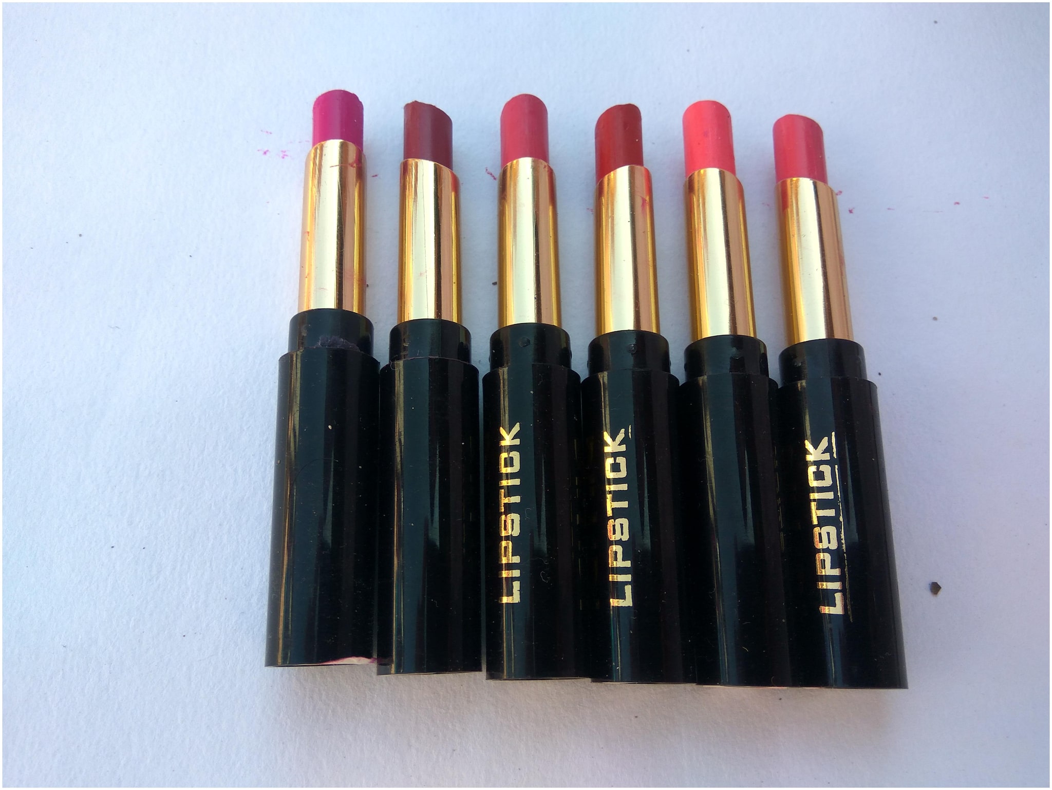 

RP NYN Matte Lipsticks Set Of 6 In Trending Color