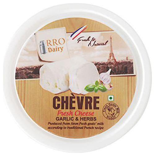 

Rro Dairy Goats Chevre Cheese - Garlic Herb 100g