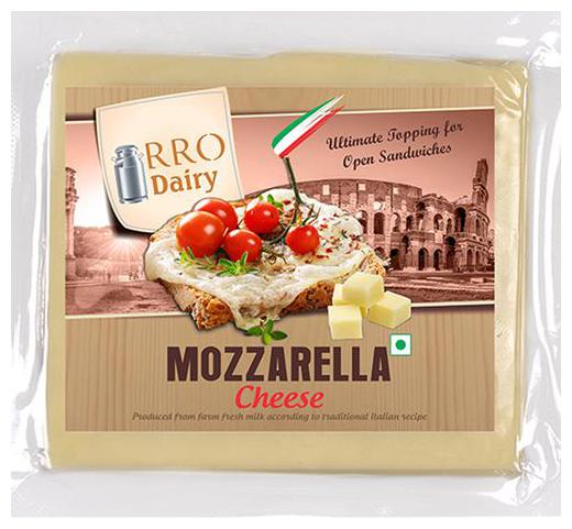 

RRO DAIRY Mozzarella Block Cheese 200 g