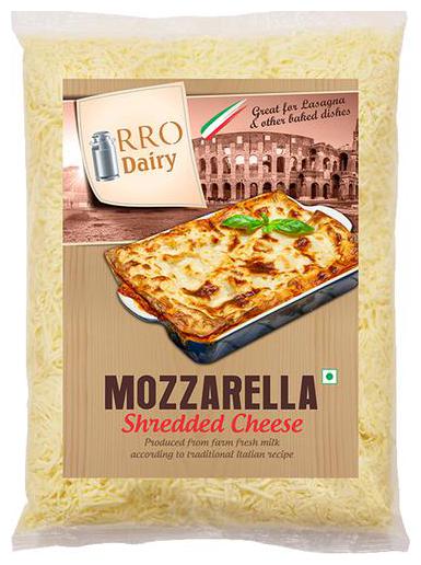 

RRO DAIRY Mozzarella Shredded Cheese 200 g
