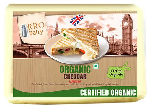 

RRO DAIRY Organic Cheddar Cheese 200 g