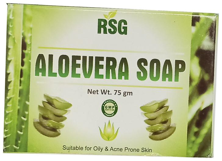 

RSG Aloe vera Soap 75g (Pack of 4)