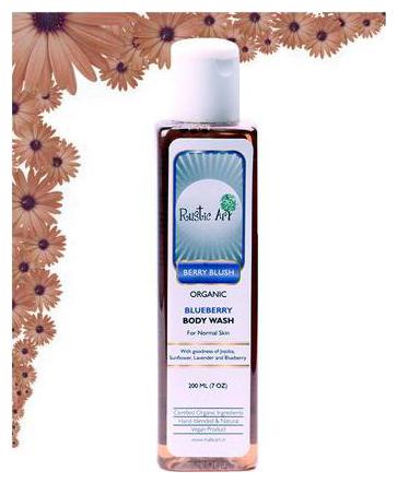 

Rustic Art Organic Body Wash - Blueberry 200 ml