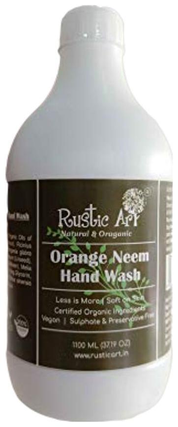 

Rustic Art Organic Orange Neem Hand Wash (1 1 L )