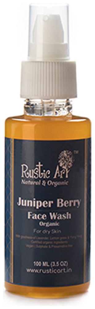 

Rustic Art Organic Juniper Berry Face Wash 100ml