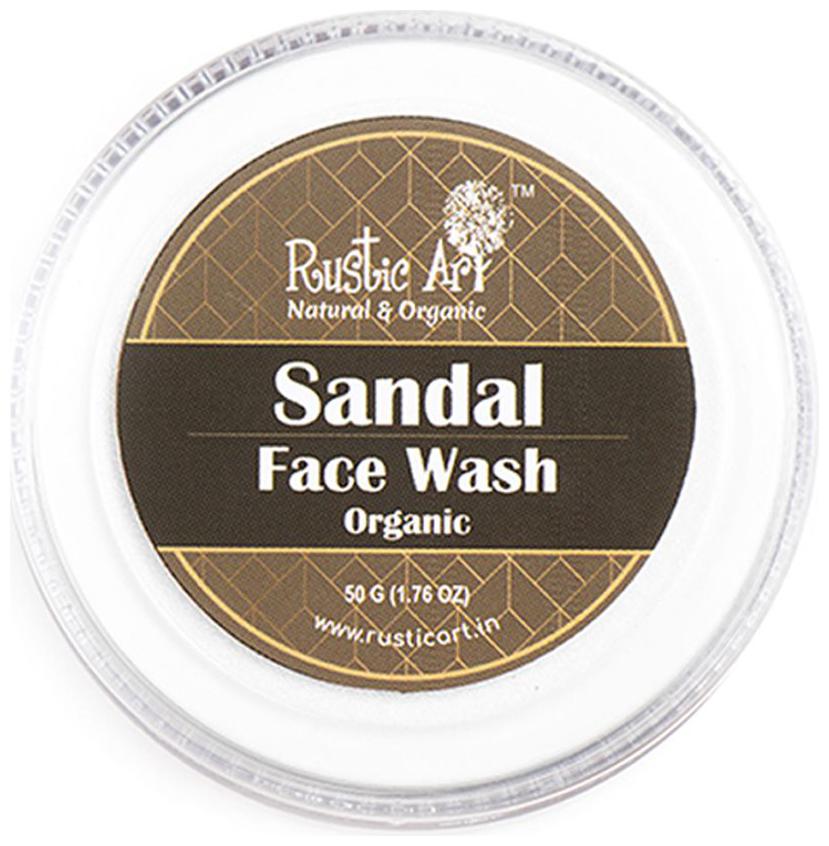 

Rustic Art Organic Sandal Face Wash Concentrate 50g