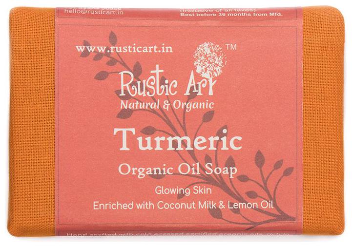 

Rustic Art Turmeric Soap 100g