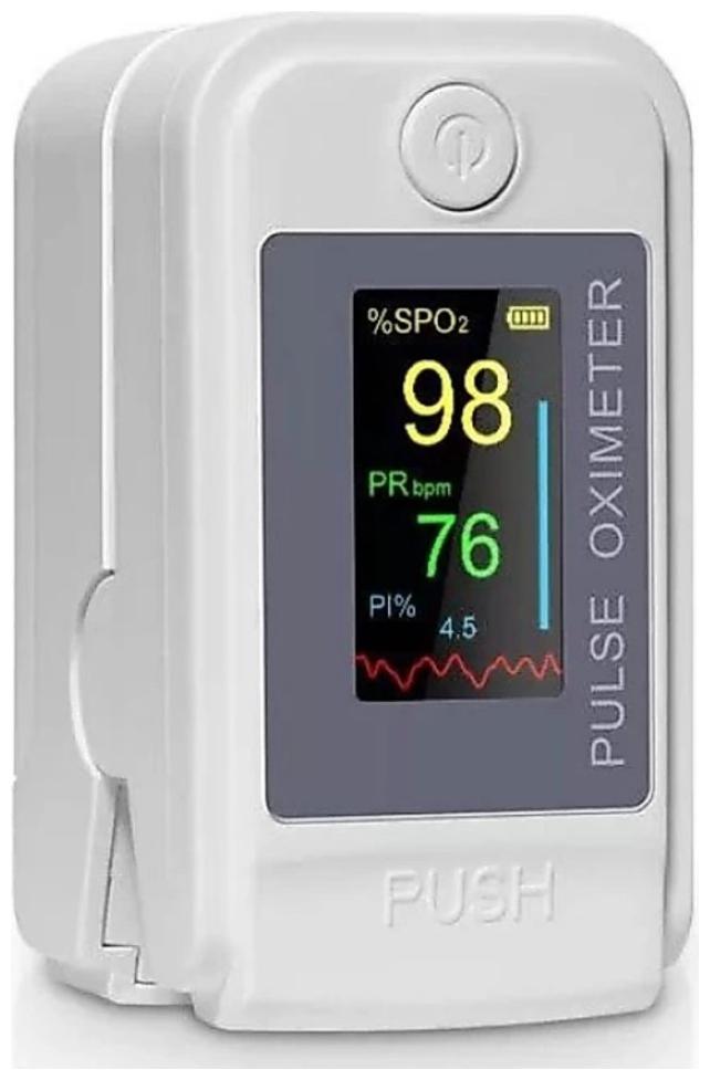 

RVS Finger Tip Pulse Oximeter (White) (Pack of 1)