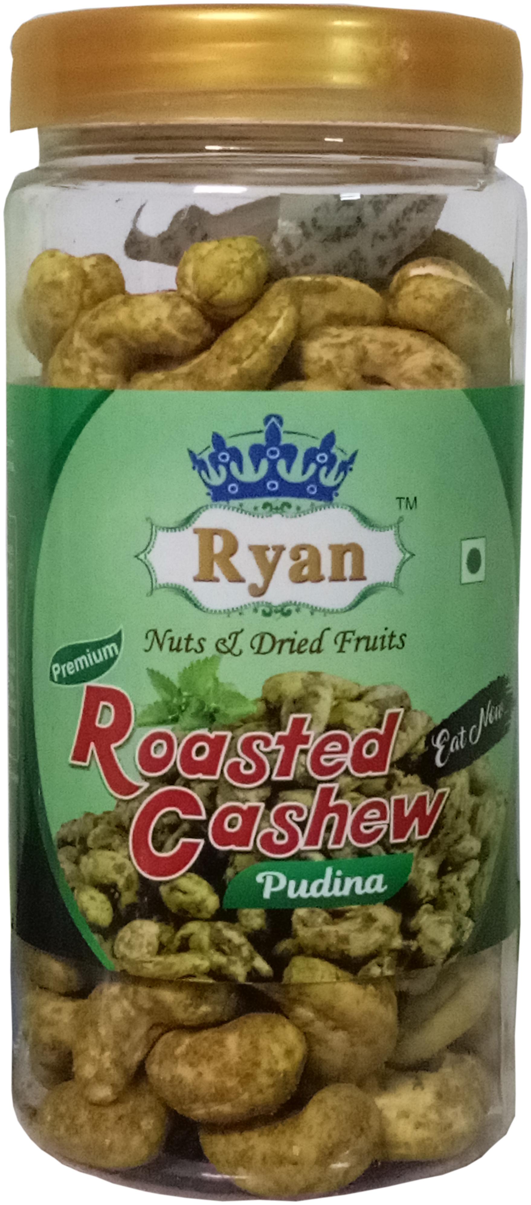 

Ryan Roasted Cashew Pudina 200g Pack of 2