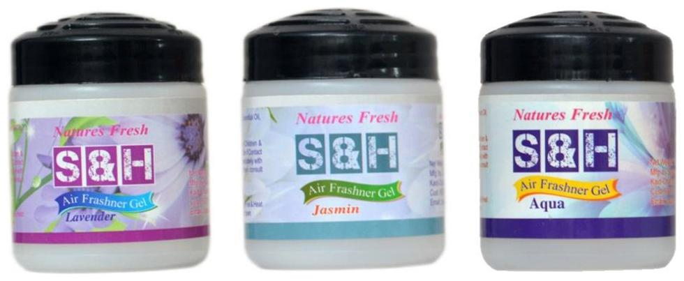 

S H Aqua Jasmin levender Air freshener 100g (Pack of 3)