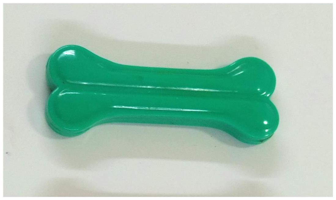 

S N Enterprises Sne1105 9 52 cm (3 75 inch) Small Bone Green For Pets