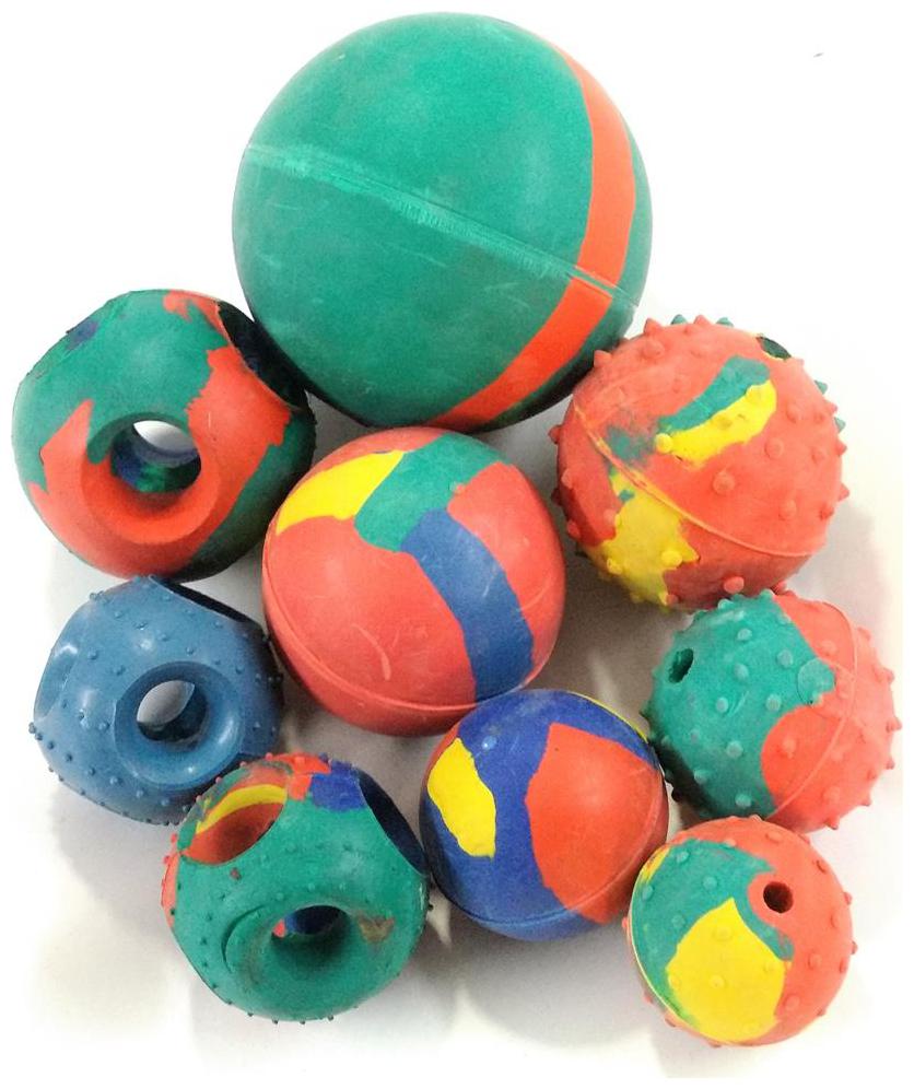 

S N Enterprises Sne1135 Pet Balls Combo Of 9 (Color Assorted Pack Of 9) For Pets