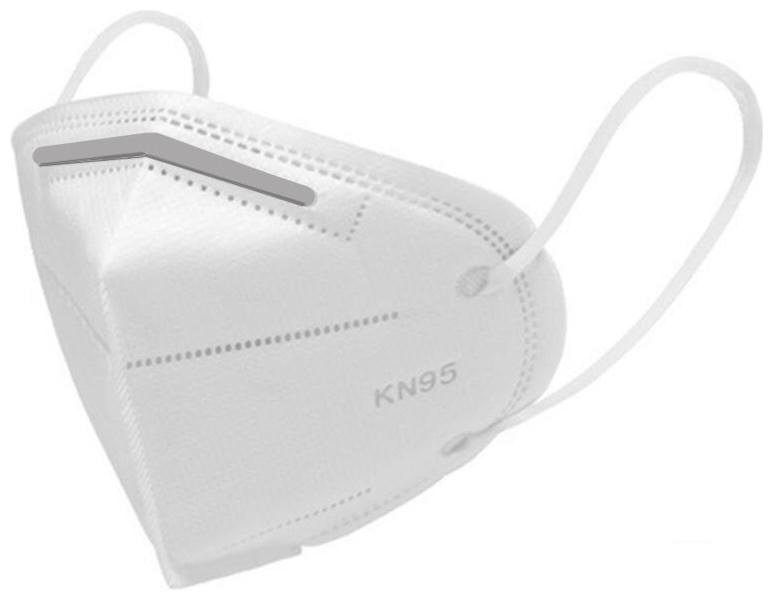 

SA Marlins KN95 Anti Pollution Face Mask with Earloops (Pack of 3)