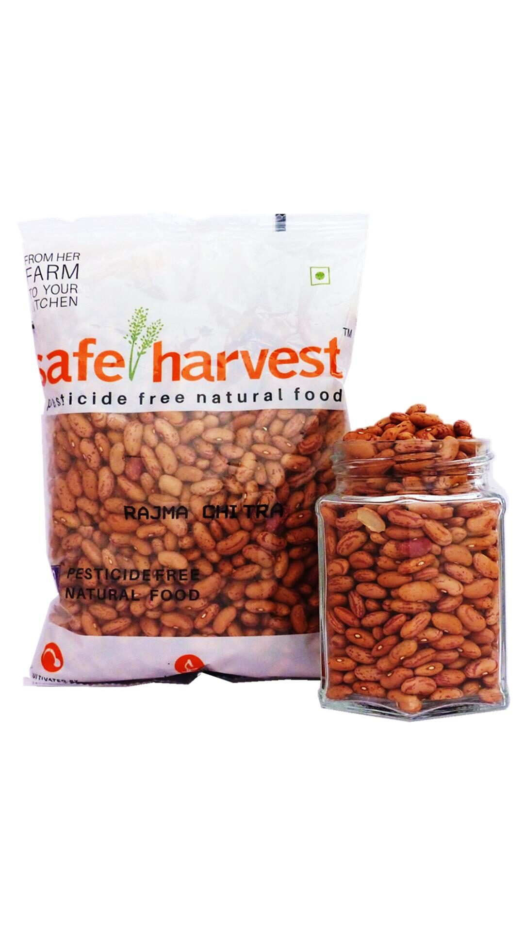 

Safe Harvest Rajma Chitra 500 gm