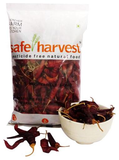

Safe Harvest Red Chilli - Long Pesticide Free 200 g