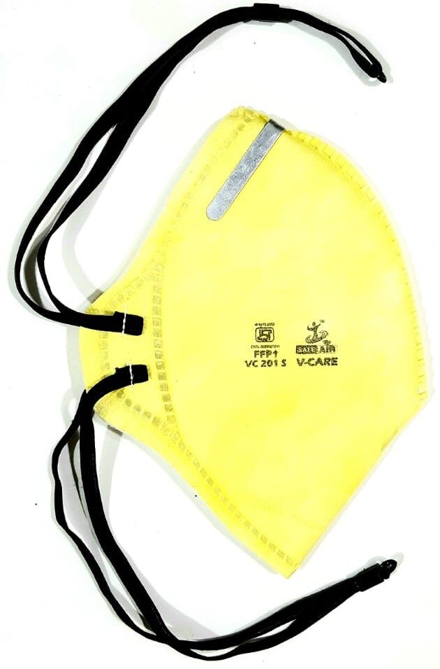 

SafeAir Non Woven FFP1 Face Mask Yellow Pack of 15