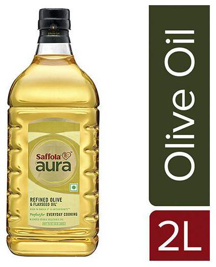 

Saffola Aura Refined Olive and Flaxseed Oil 2 L