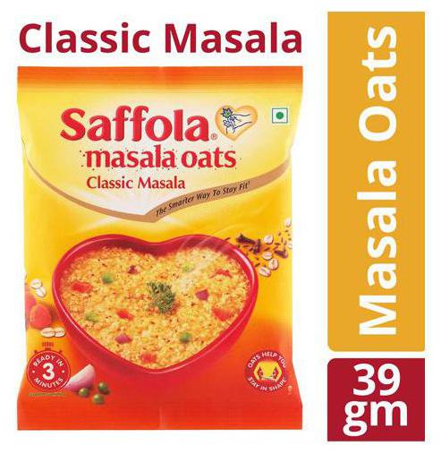 

Saffola Masala Oats Classic Masala 39 g