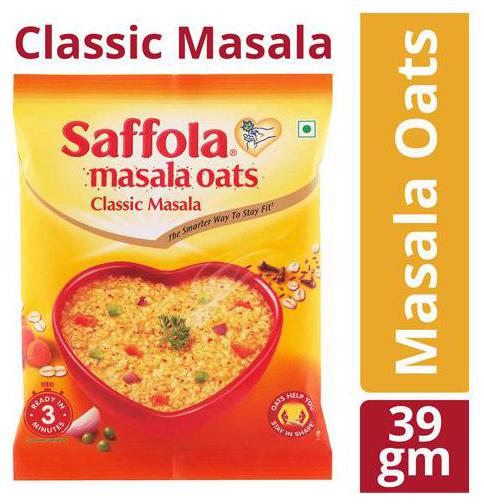 

Saffola Masala Oats Classic Masala 39 g