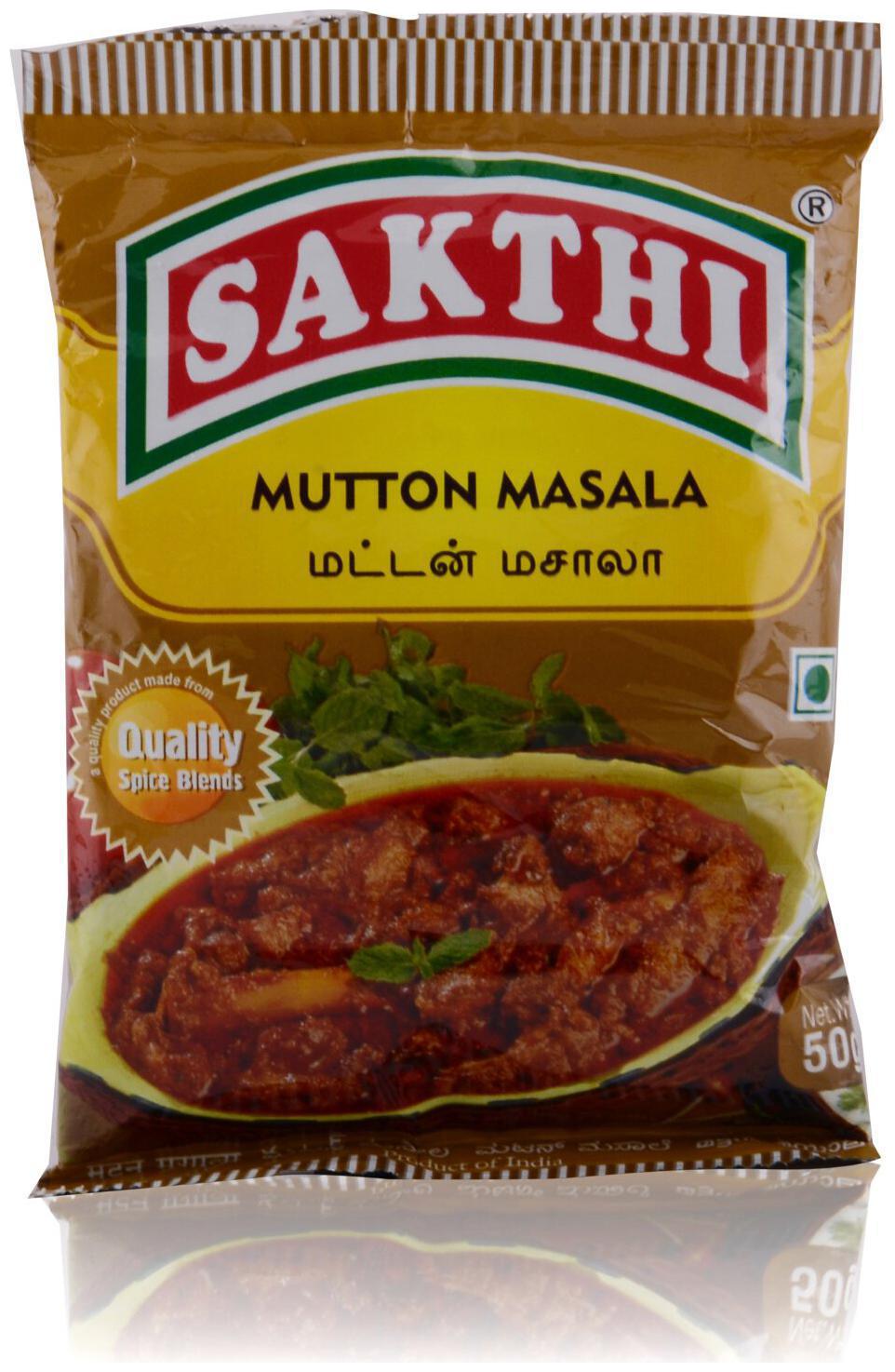 

Sakthi Masala - Mutton 50 g