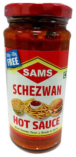 

SAMS Sauces - Schezwan Hot Sauce 250 g